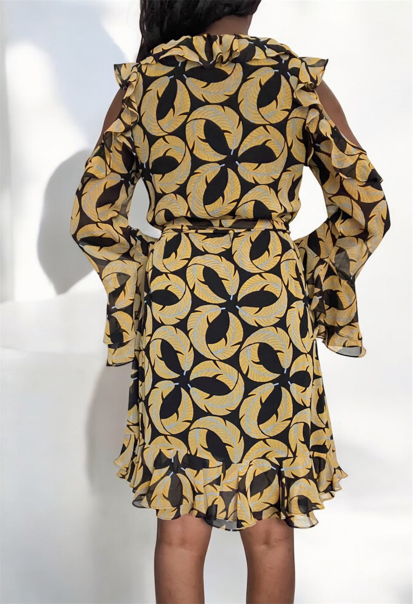 Preowned - Diane Von Furstenberg - Printed Knee-length Dress