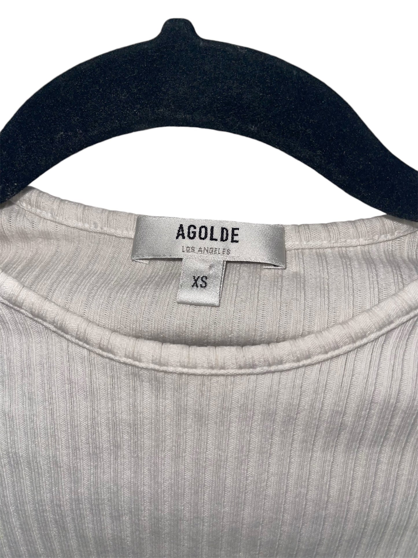 Preowned - AGOLDE - Crew Neck Long Sleeve Top