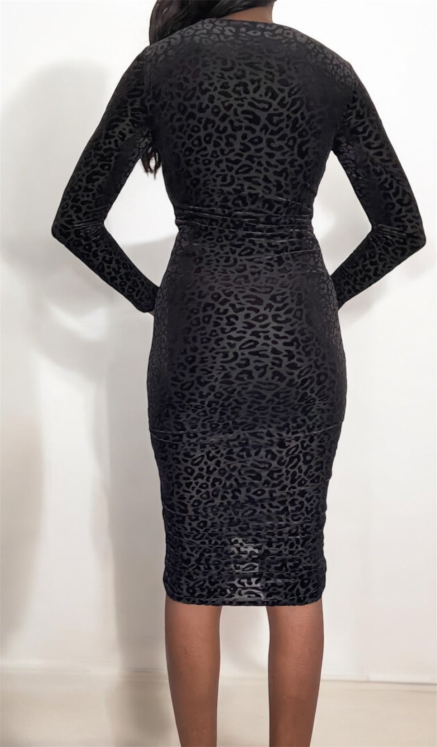 Preowned - Bardot - Animal Print Dress