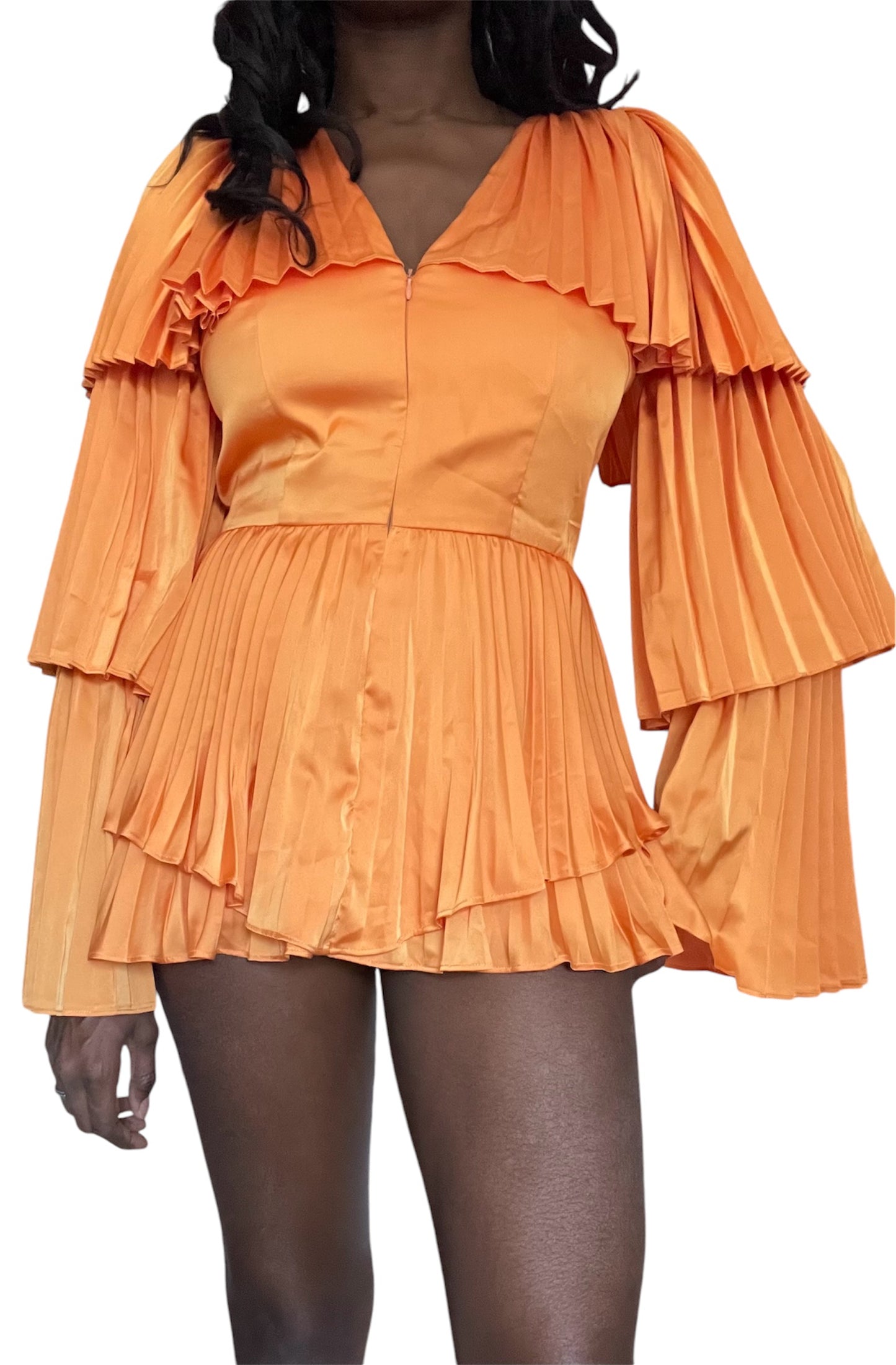 Andrea Iyama - TAMI Pleated Top NWT