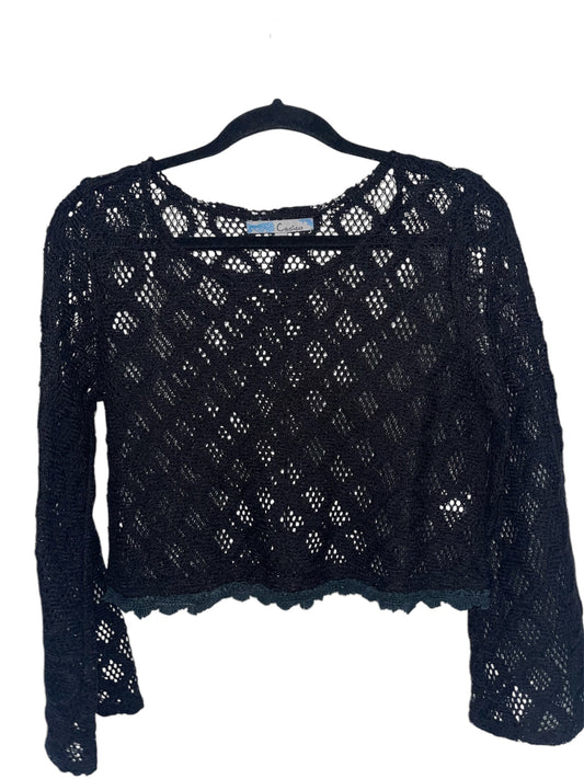 Preowned - Cecico - Crochet Long Sleeve Top