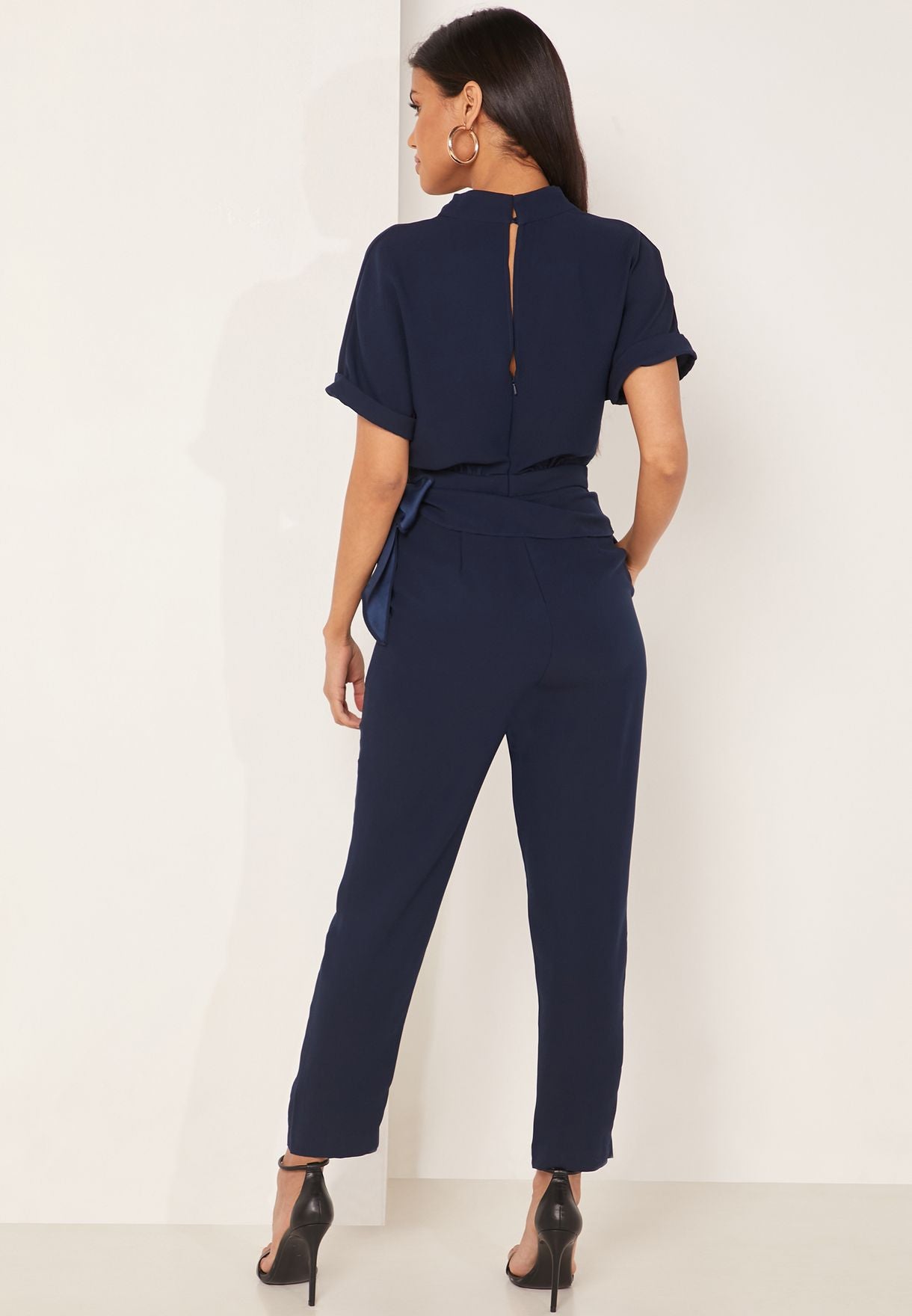 REISS - Silva Short Sleeved Jumpsuit